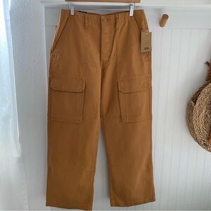 VANS Women’s Size 29 Arroyo Wide Leg Brown Tan Cargo Pants $65